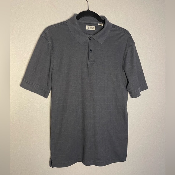 Haggar Other - Haggar Clothing Men's Gray Cotton Polo